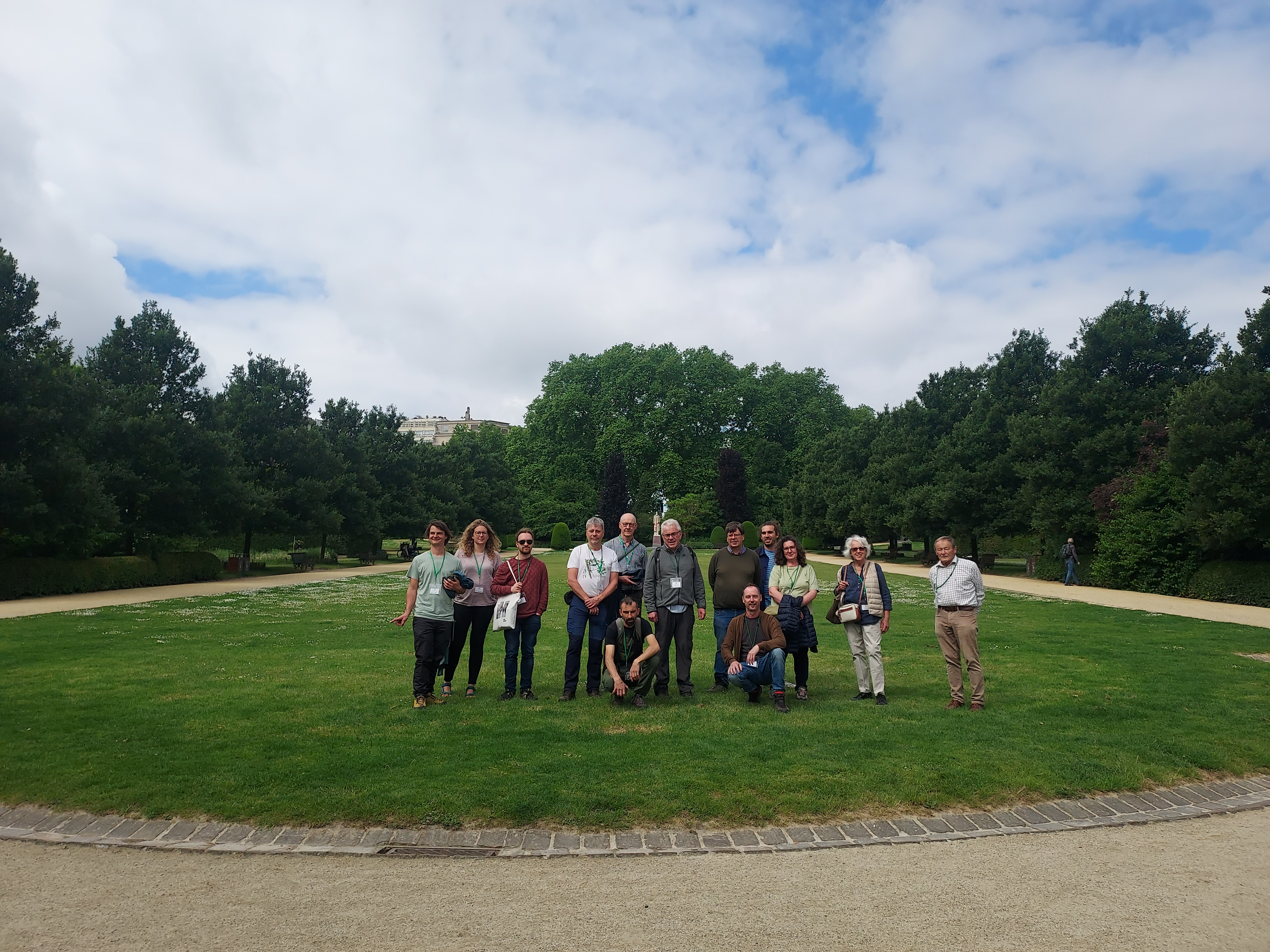 Group photo at Jardin du Roi