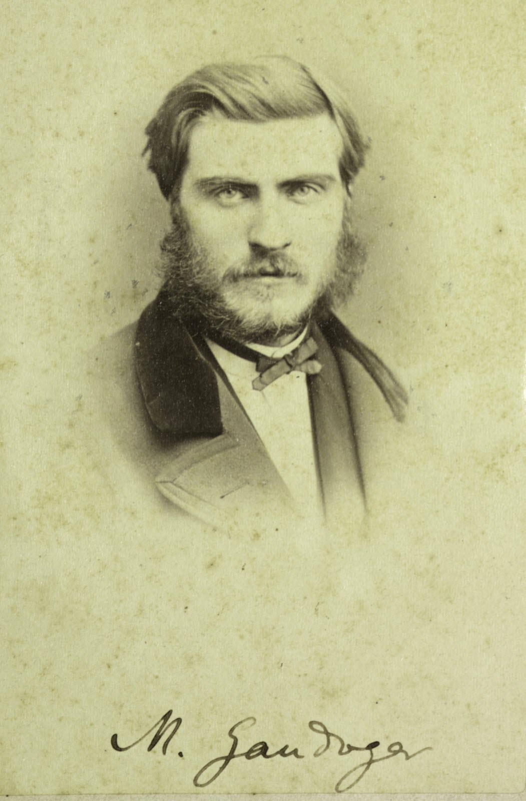 Michel Gandoger - Credit: l’herbier de l’université Lyon 1- CERESE