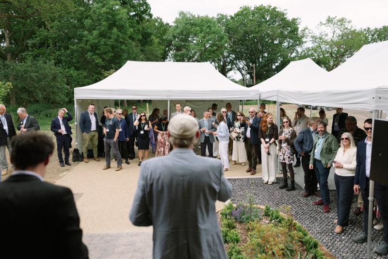 Guests at the opening ceremony