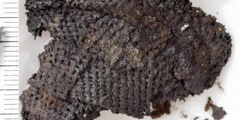This piece of cloth is from the Stone Age. For 60 years, academics have debated whether it is made of wool or linen. So what is it really made of? The answer will surprise you. Credit: Antoinette Rast-Eicher, University of Bern
