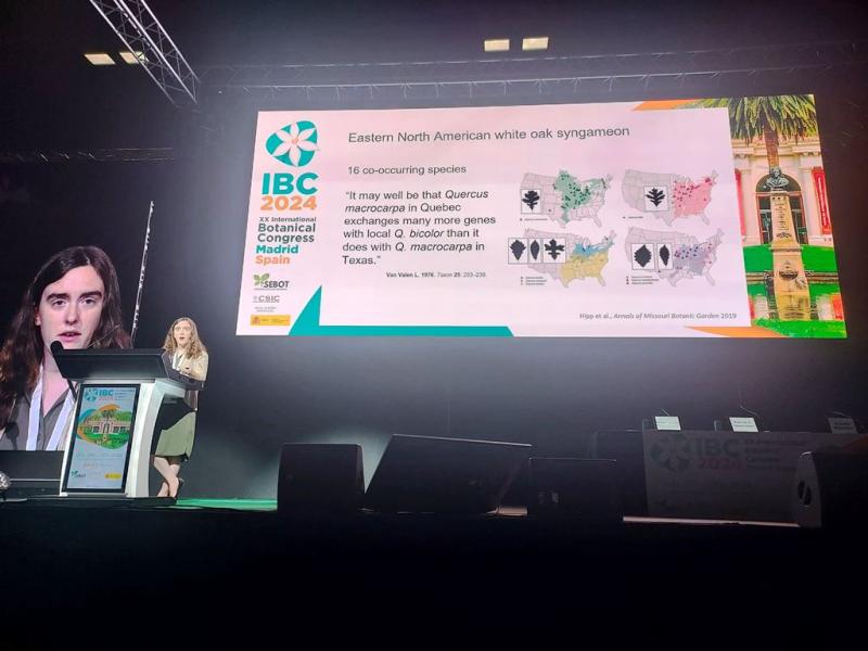 Rebekah Mohn presenting at IBC2024