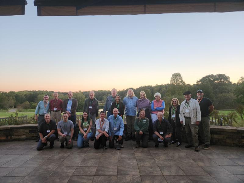 Group photo at Bartlett evening reception