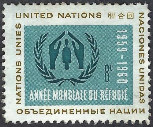 UN WRY stamp