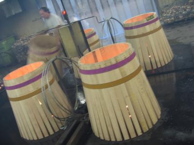 Barrels at Tonnelerie Nadalié, France