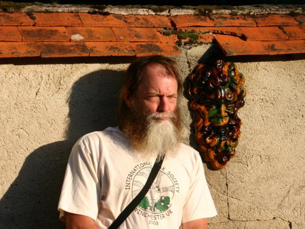 28/09/12. Arboretum des Grandes Bruyères. D. Keiser, emblematic figure of the IOS. Photo: L. Kenyon.