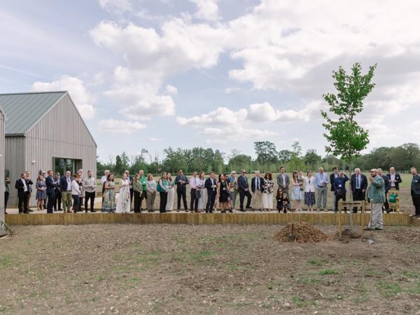 Opening ceremony at the R.A.Bartlett Tree Research Laboratories and Arboretum - Image: Bartlett Tree Experts