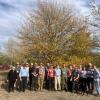 Group photo at Mereweather Arboretum